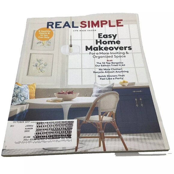 Real Simple Magazine (Life Made Easier) Complete Year 2017 - 12 Issues - Picture 13 of 16